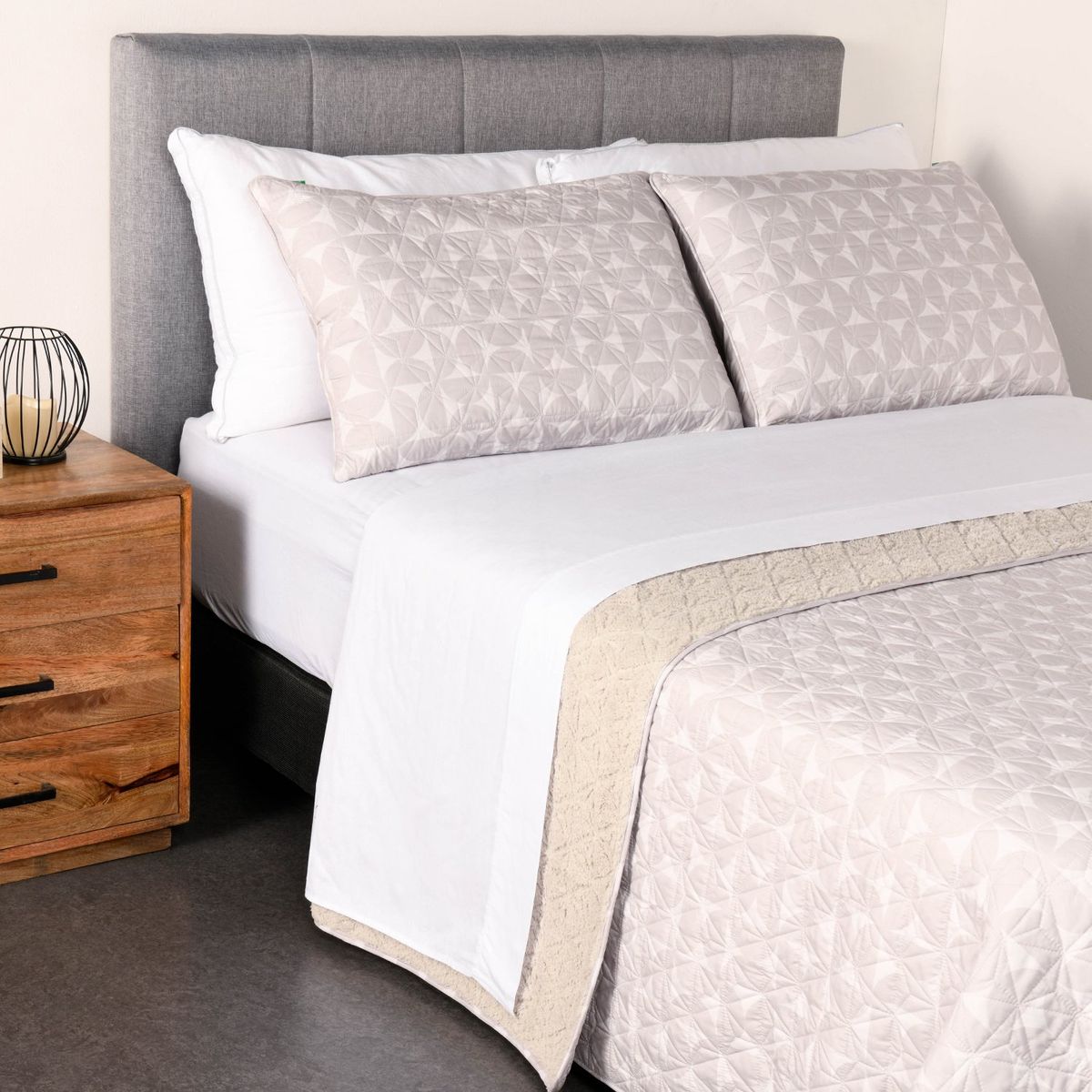 BENETTON - Cubrelecho Ovejero Freddo Doble, Queen y King