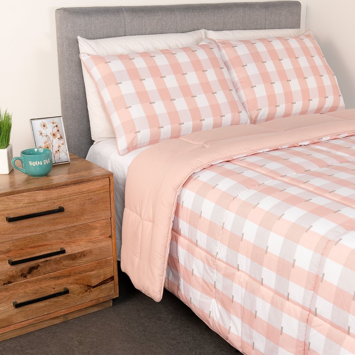 BENETTON - Edredón Polialgodón Gabri Doble,Queen y King