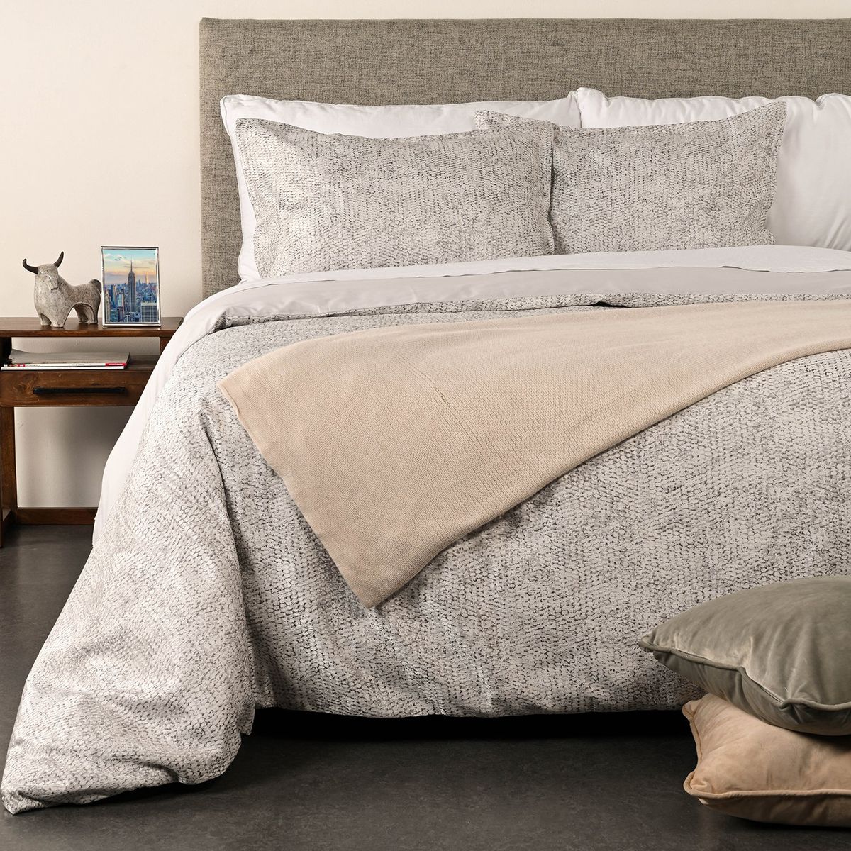 BASEMENT HOME - Funda de duvet Adulto Algodón DELUX