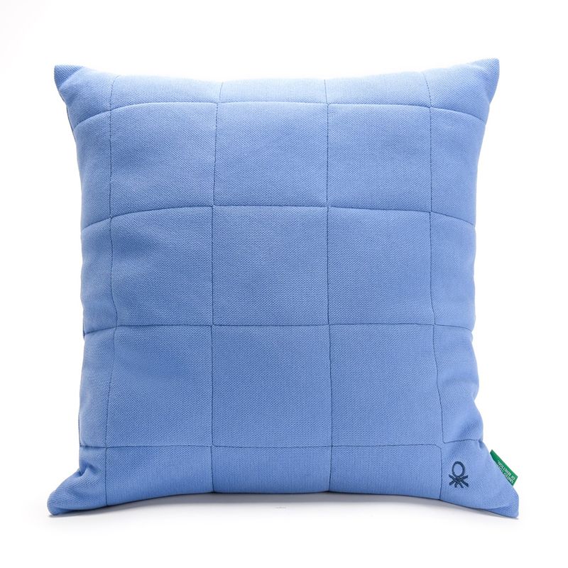BENETTON - Cojín PIQUE BLU 45 x 45 cm