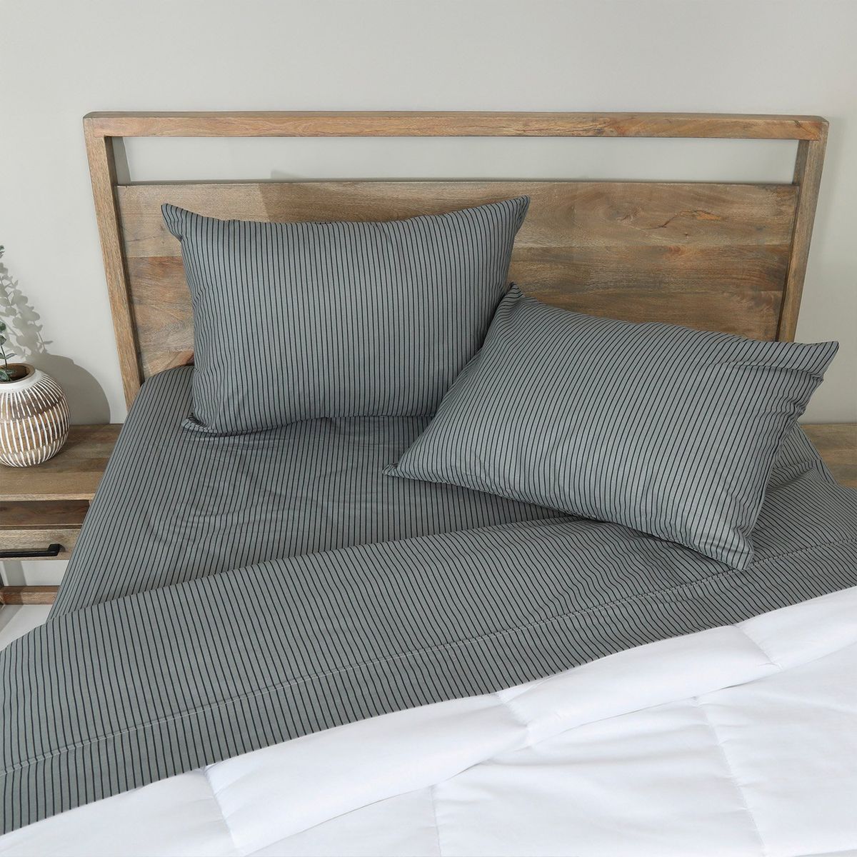 MICA - Sábanas Algodón 180 Hilos Sencillo, Doble, Queen y King 