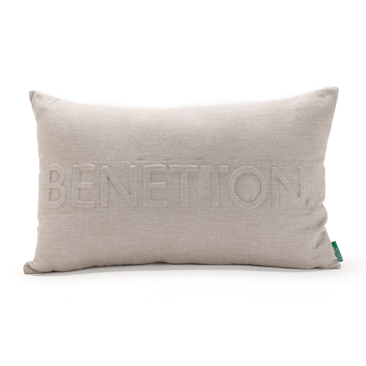 BENETTON - Cojín JERSEY GRIS 30 x 50 cm