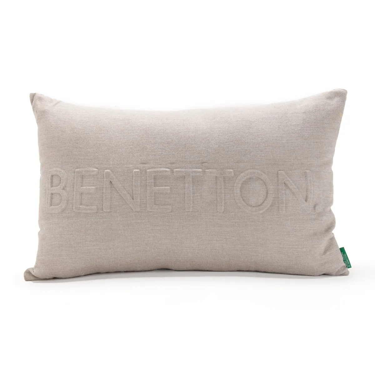 BENETTON - Cojín JERSEY GRIS 30 x 50 cm