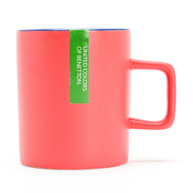 BENETTON - Taza de Cerámica Stack Rim 360 ml Benetton 9.5 x 8.5 cm