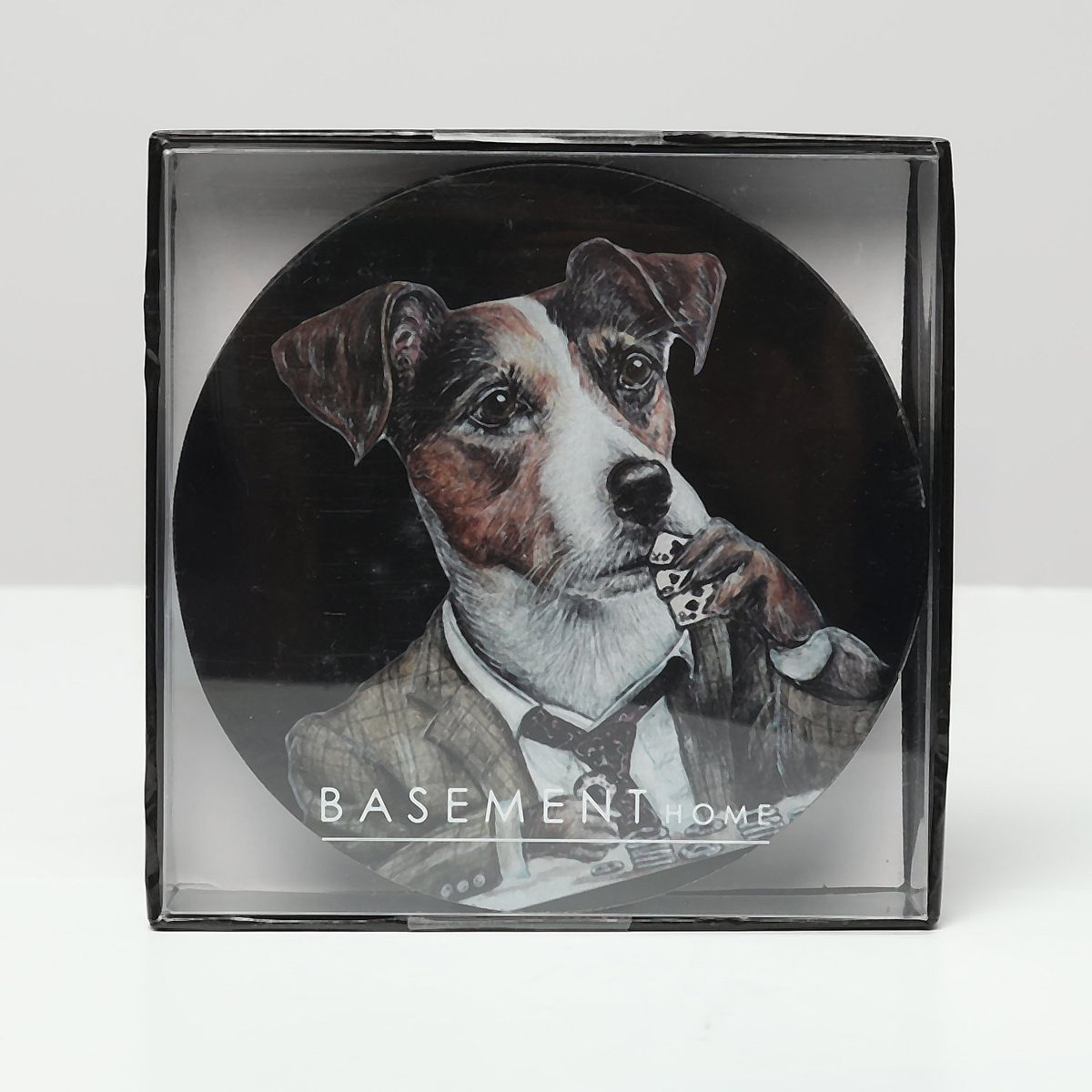 BASEMENT HOME - Portavasos Chapa 4 Piezas