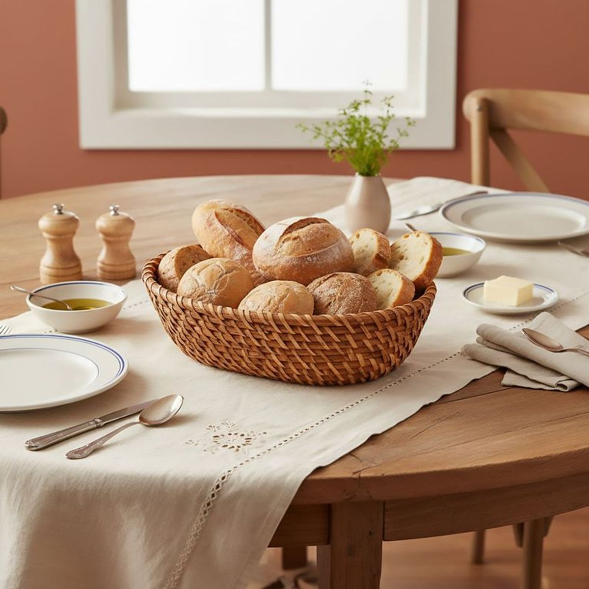 BASEMENT HOME - Canasto Rattan 24X7 Cm