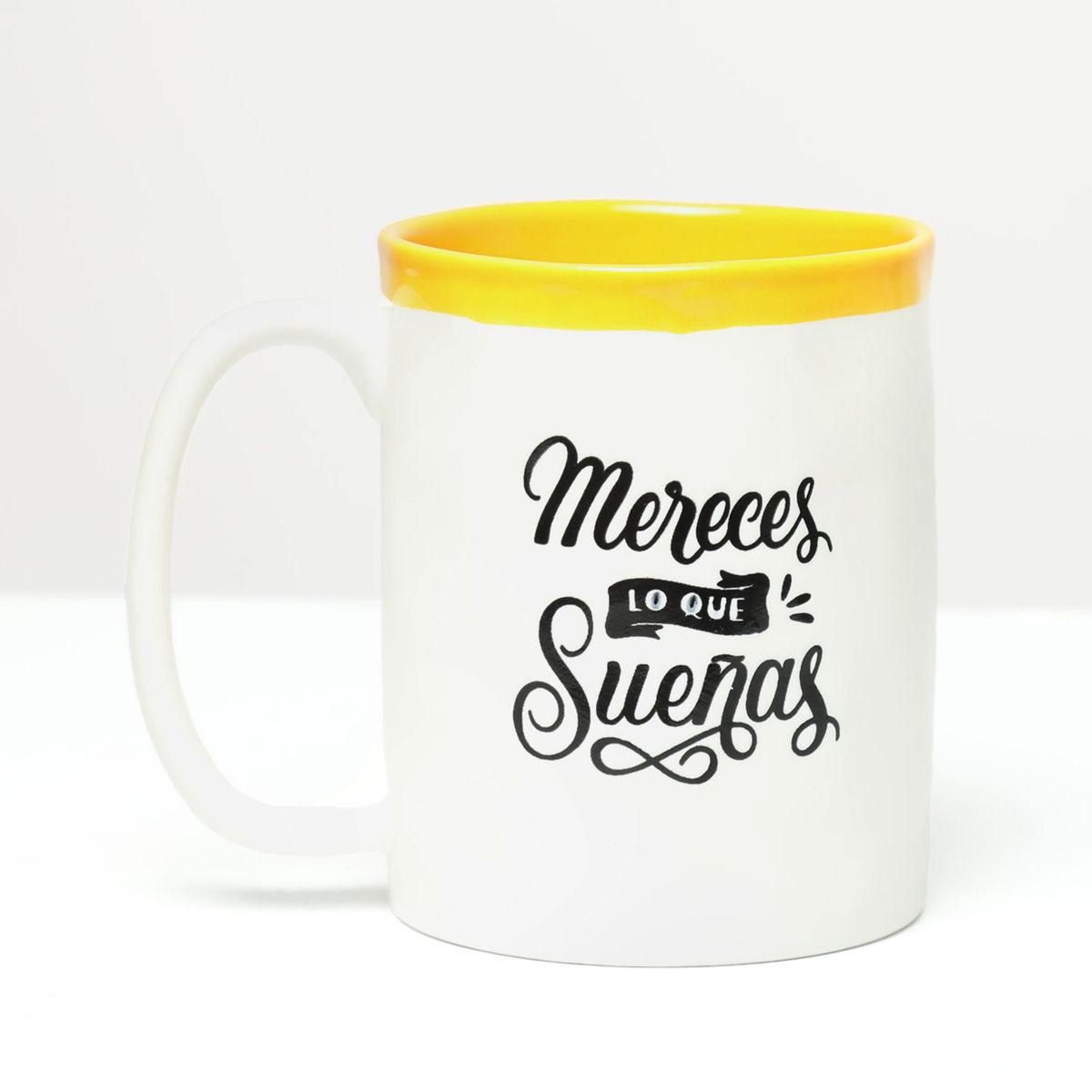 MICA - Mug de Porcelana Taza Frases 320 ml 9 x 11 cm