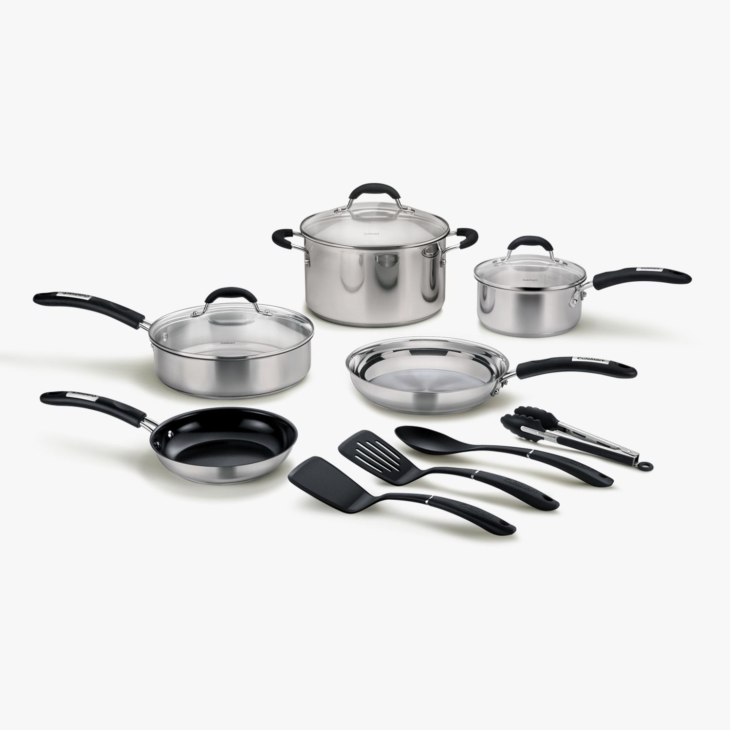 Batería Acero Inox Cuisinart 12 Pzs $639.990 CMR