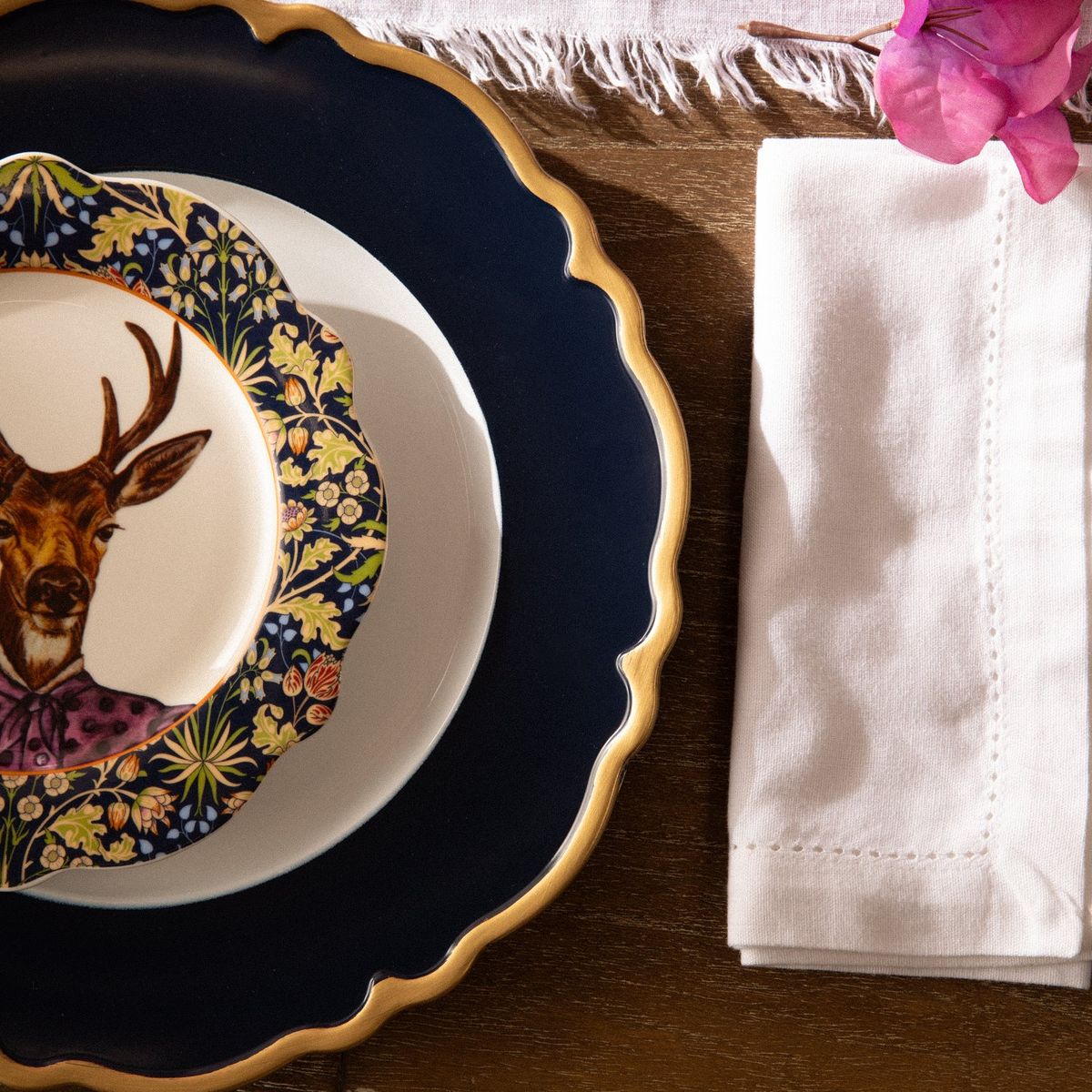 ROBERTA ALLEN - Plato base Plástico 33 x 33 cm