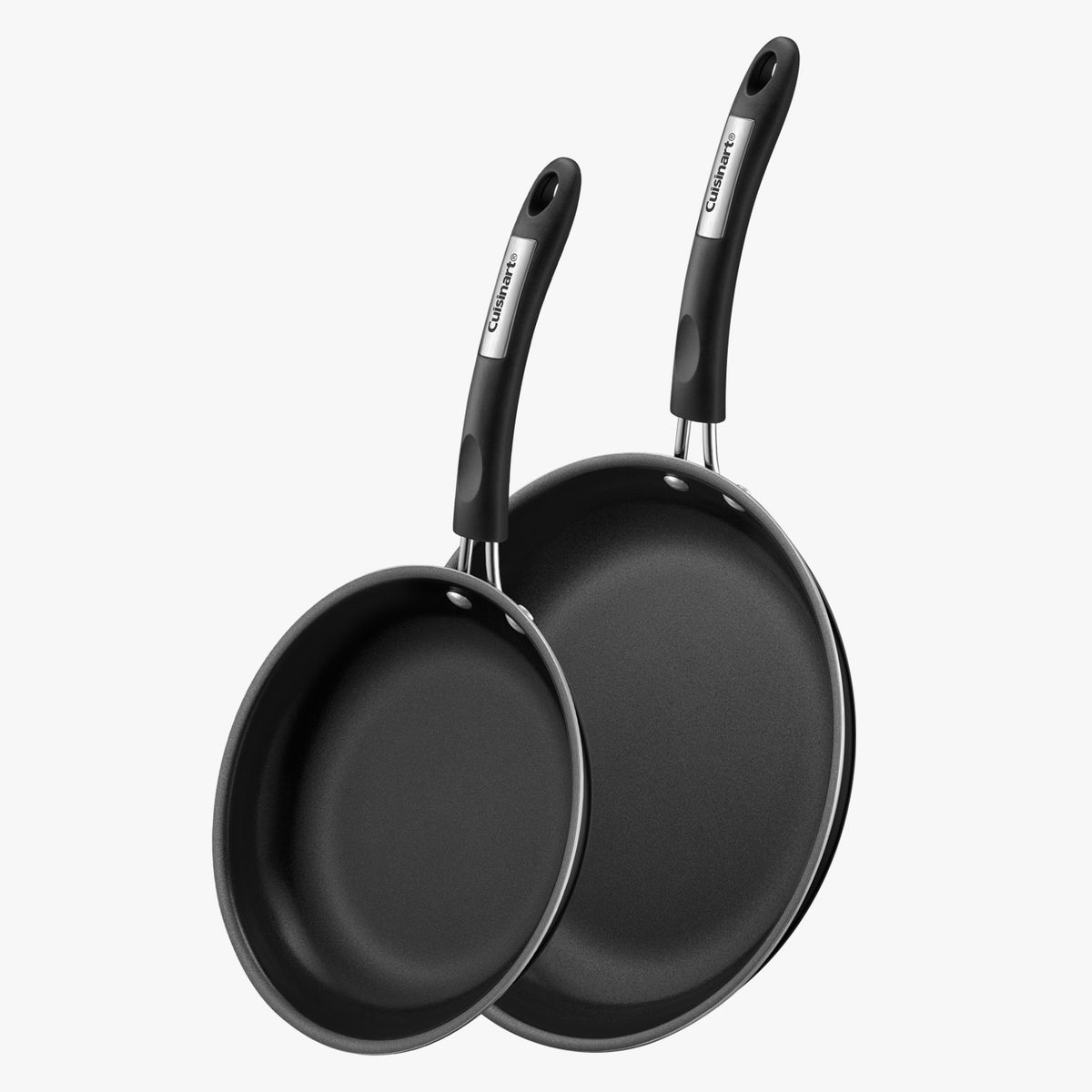 CUISINART - Sartenes Cuisinart Antiadherente Cerámica 23 cm y 28 cm