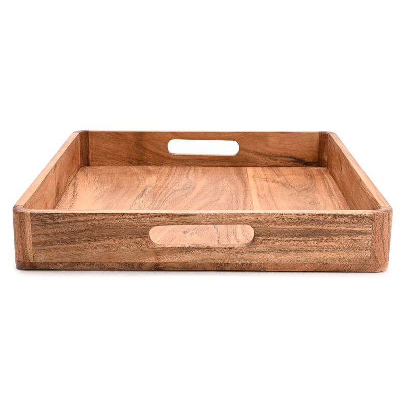 CASA CANTABRIA - Bandeja Madera 38 x 38 cm