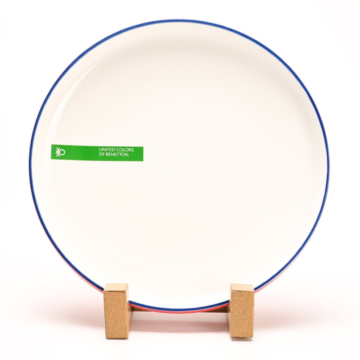 BENETTON - Plato principal de Porcelana Stack Rim 25.5 cm