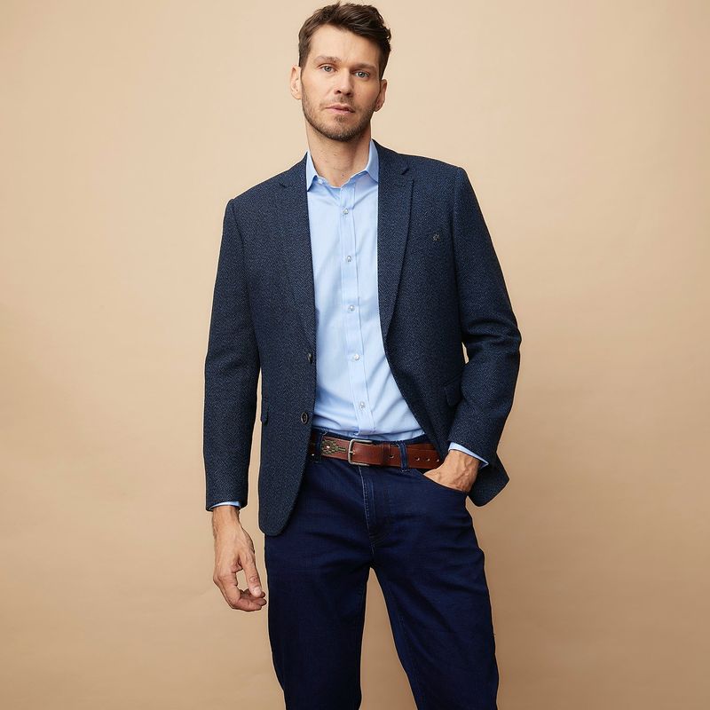 LA MARTINA - Blazer Hombre de Lana La Martina