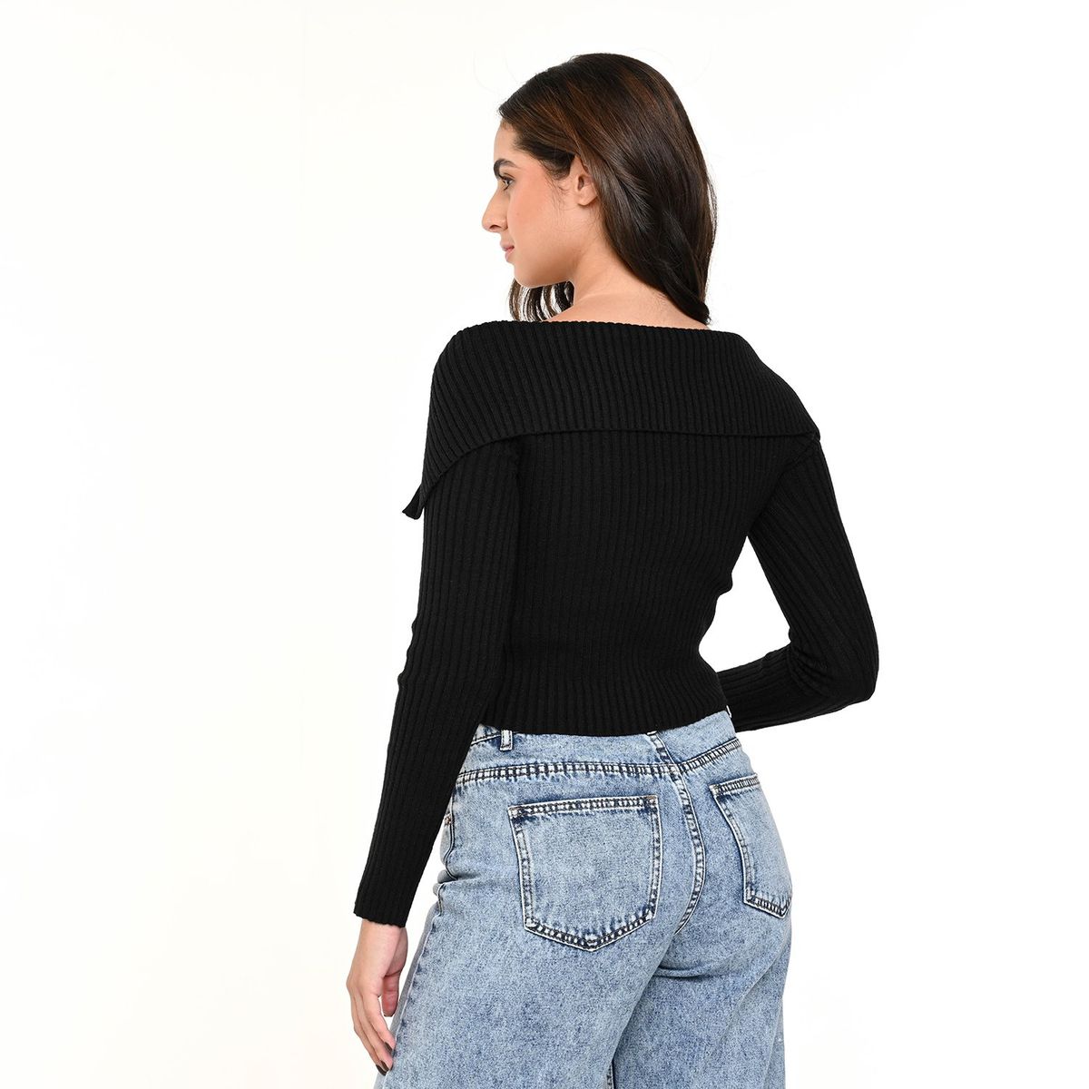 SYBILLA - Cardigan Mujer Crop Sybilla