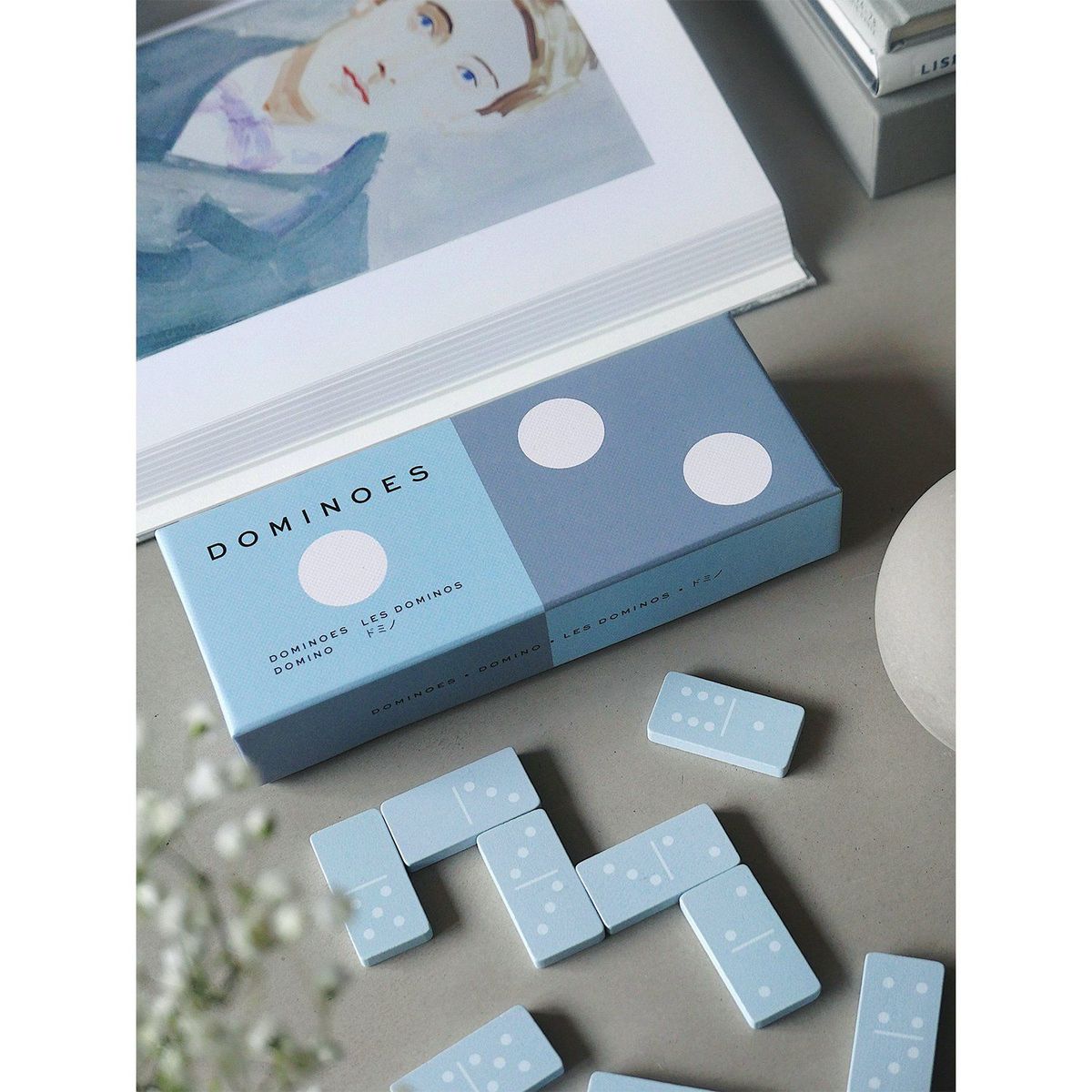 PRINTWORKS - Adorno Decorativo: Juego de Mesa Domino Printworks