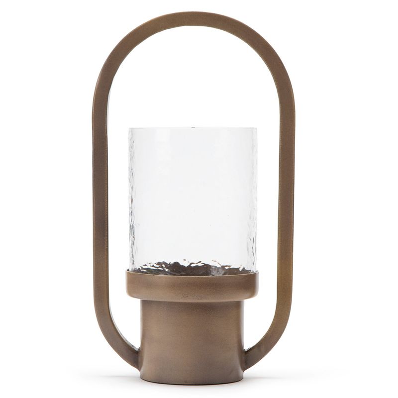 BASEMENT HOME - Farol Vidrio 29 cm x 16 cm BASEMENT HOME