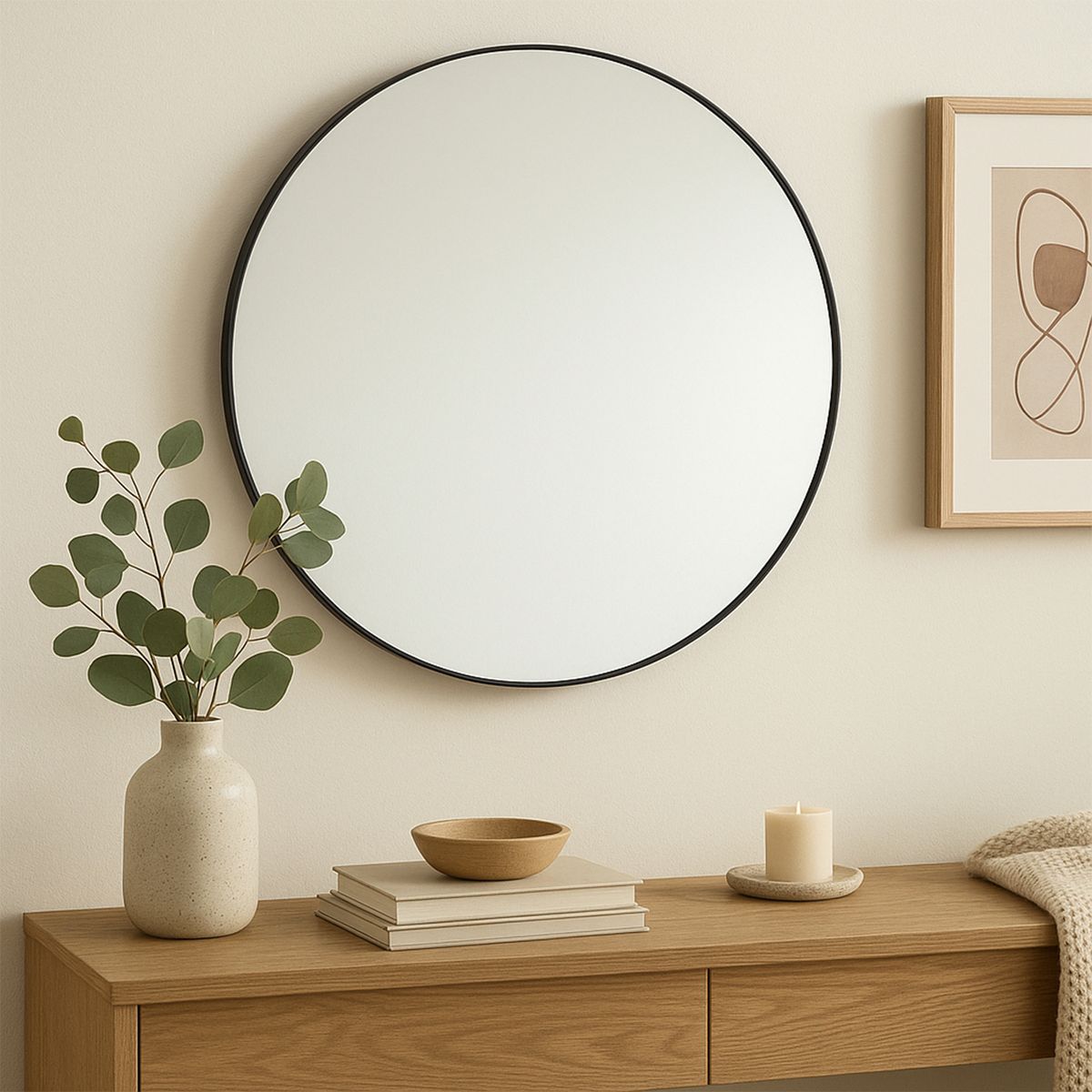 BASEMENT HOME - Espejo de pared decorativo 70 cm Basement Home