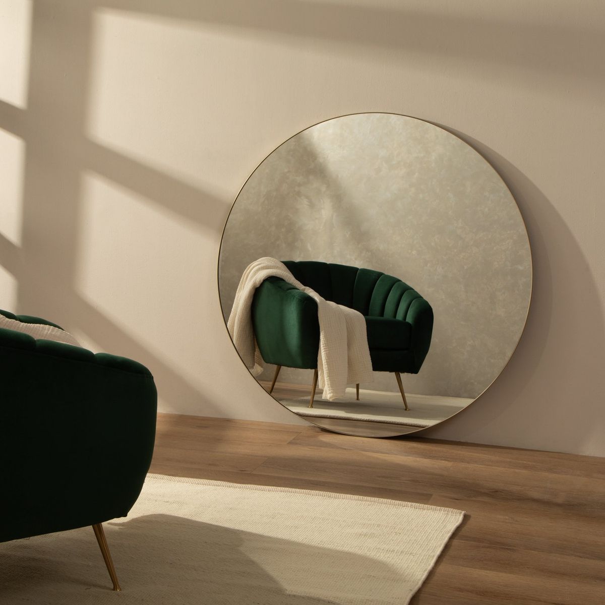 BASEMENT HOME - Espejo de pared decorativo 120 cm Basement Home