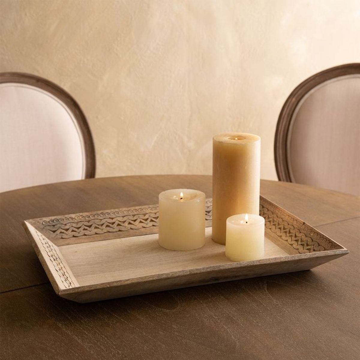 BASEMENT HOME - Centro de mesa Madera 5 cm x 50 cm BASEMENT HOME