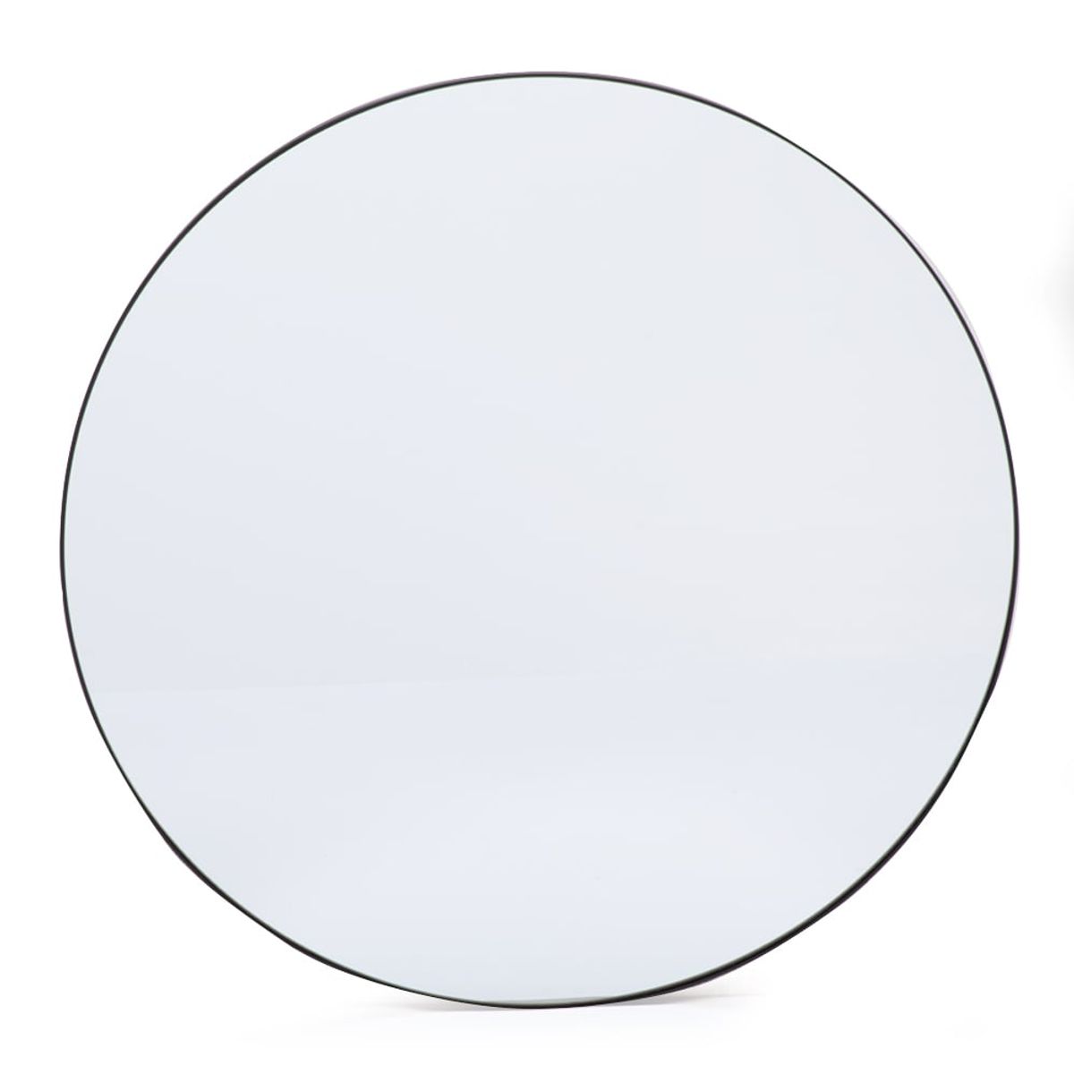 BASEMENT HOME - Espejo de piso Decorativo 80 cm  80 cm  Redondo BASEMENT HOME