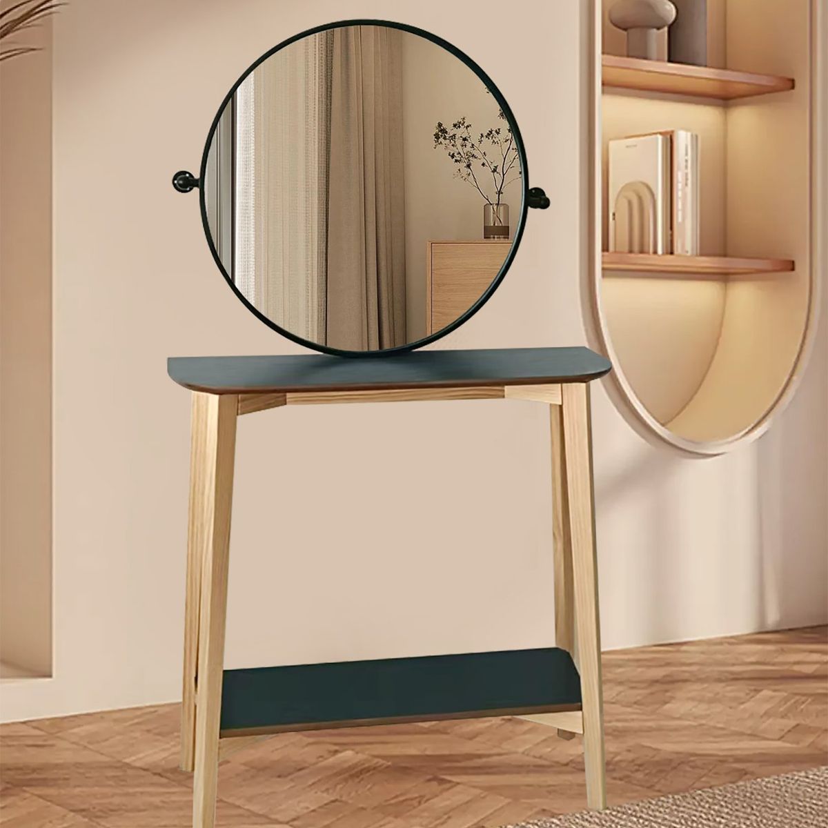 BASEMENT HOME - Espejo de pared Decorativo Redonda BASEMENT HOME