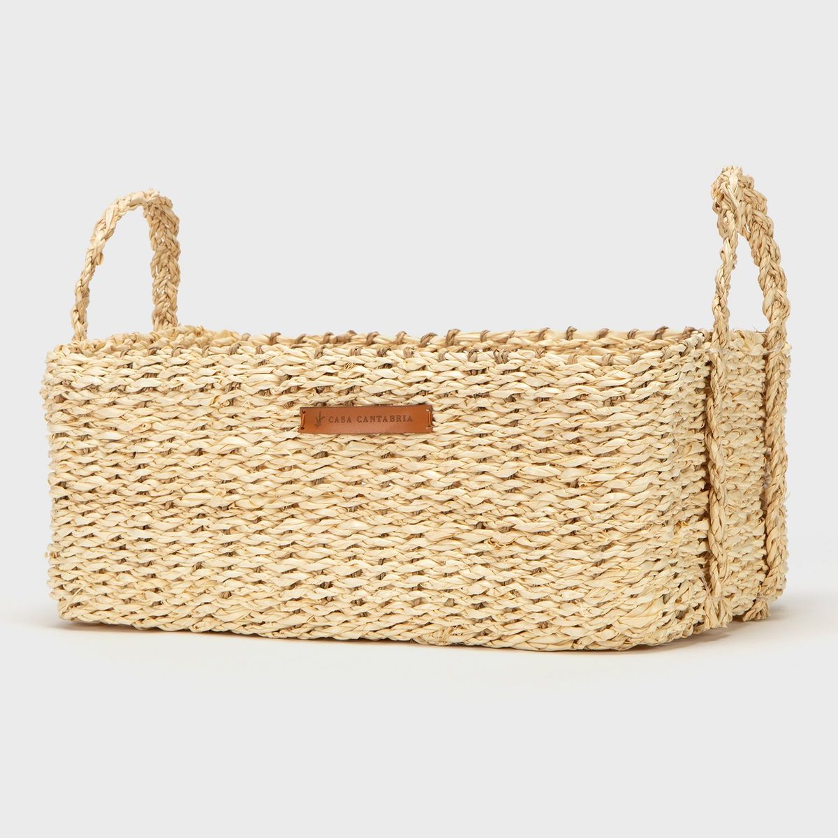 CASA CANTABRIA - Canasta Yute 15 cm x 24 cm Casa Cantabria