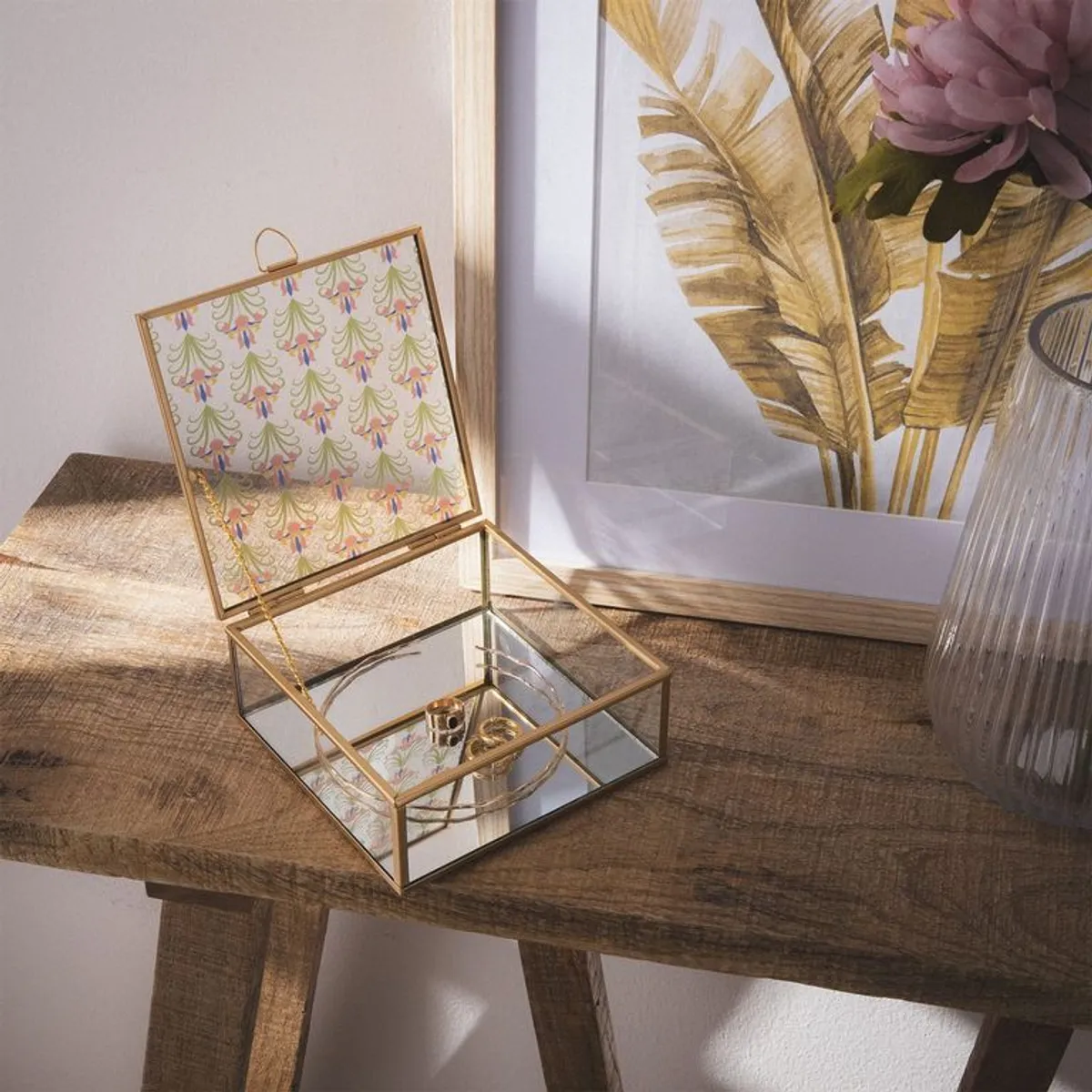 MICA - Adorno Vidrio 6cm x 15cm MICA