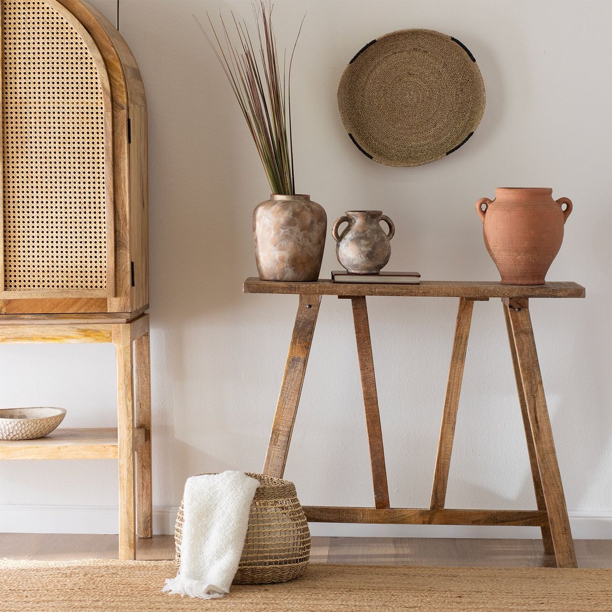 BASEMENT HOME - Jarrón Ceramica 23 cm x 20 cm