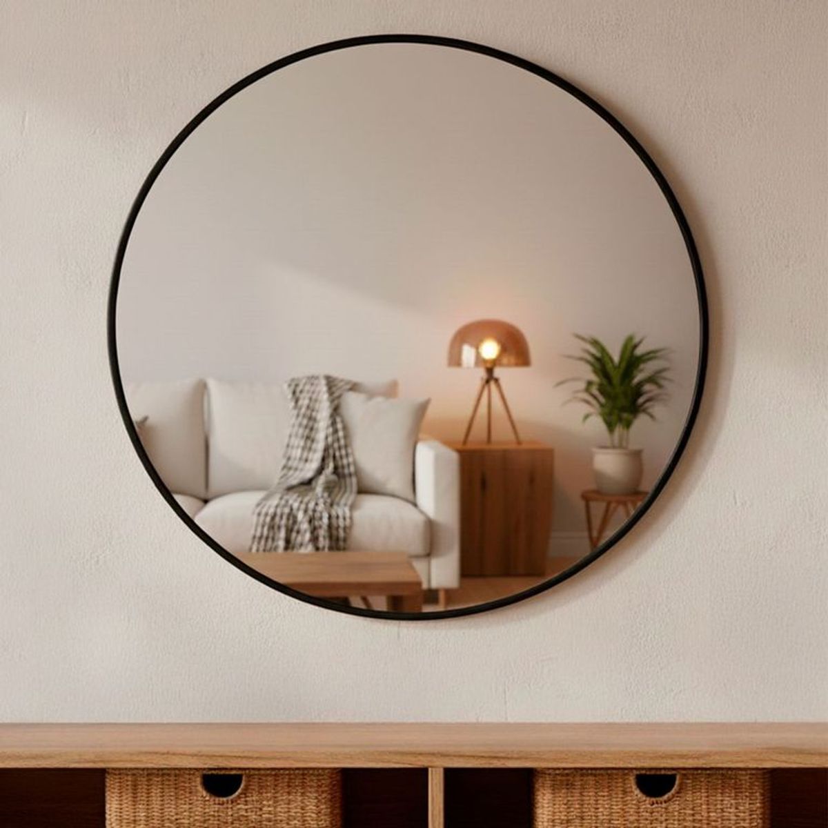 BASEMENT HOME - Espejo de pared decorativo 50 cm Basement Home