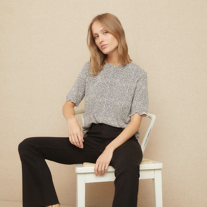 UNIVERSITY CLUB - Blusa Mujer Manga corta University Club