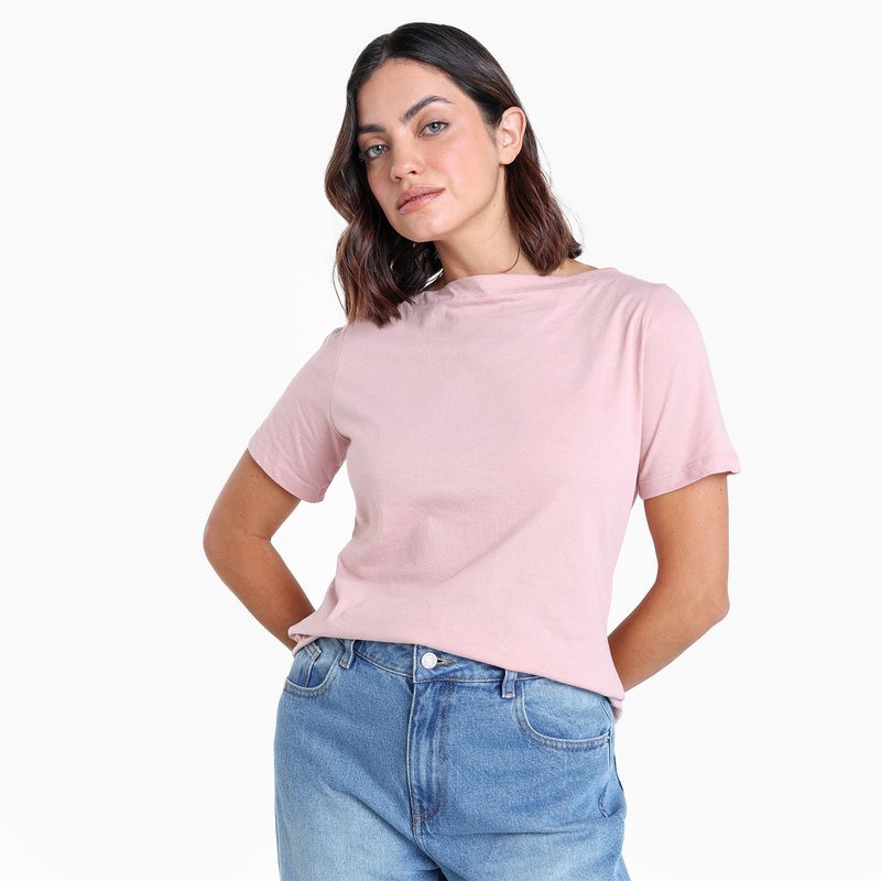 UNIVERSITY CLUB - Camiseta Mujer Manga corta de Algodón University Club