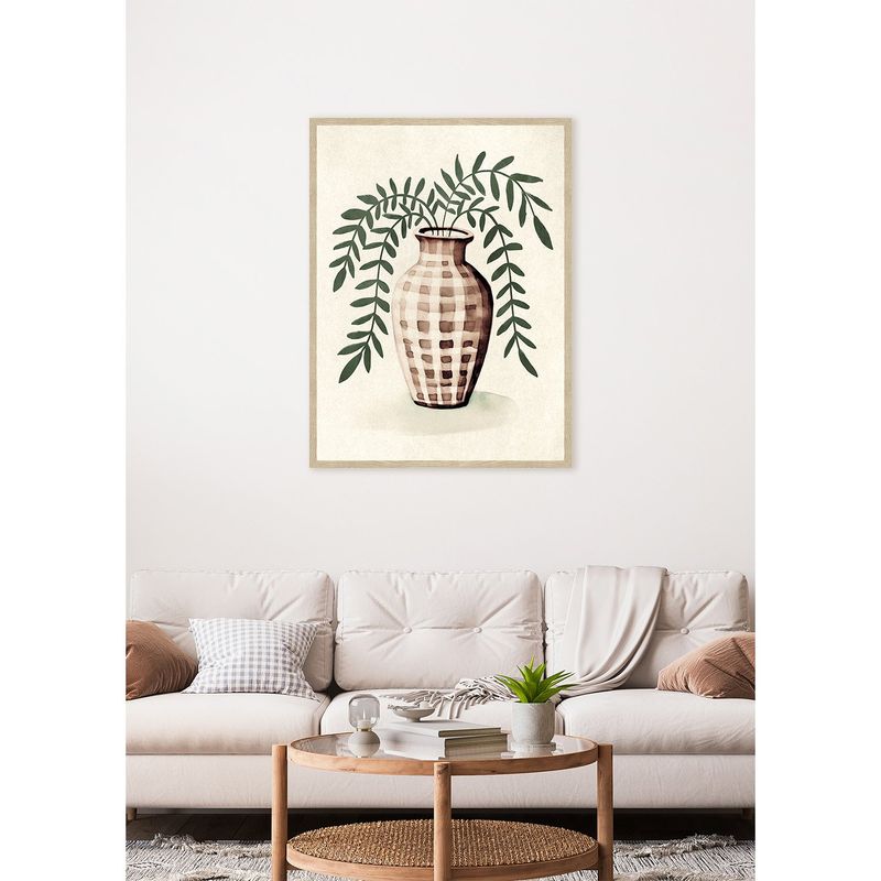 MICA - Cuadro Decorativo Botánico Planta 30x40 cm