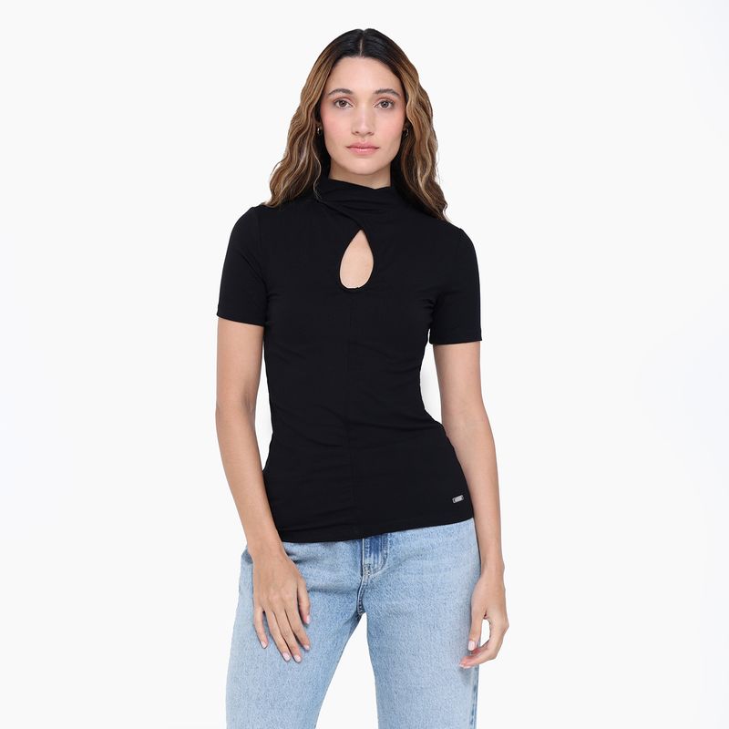 MOSSIMO - Camiseta Mujer Manga corta Mossimo