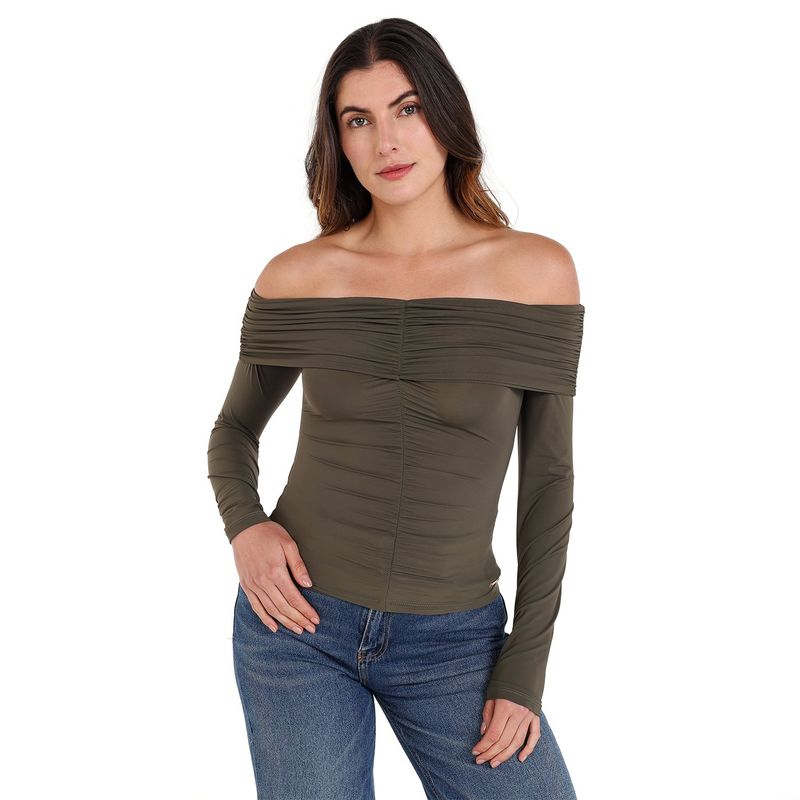 MOSSIMO - Blusa Mujer Manga larga Mossimo