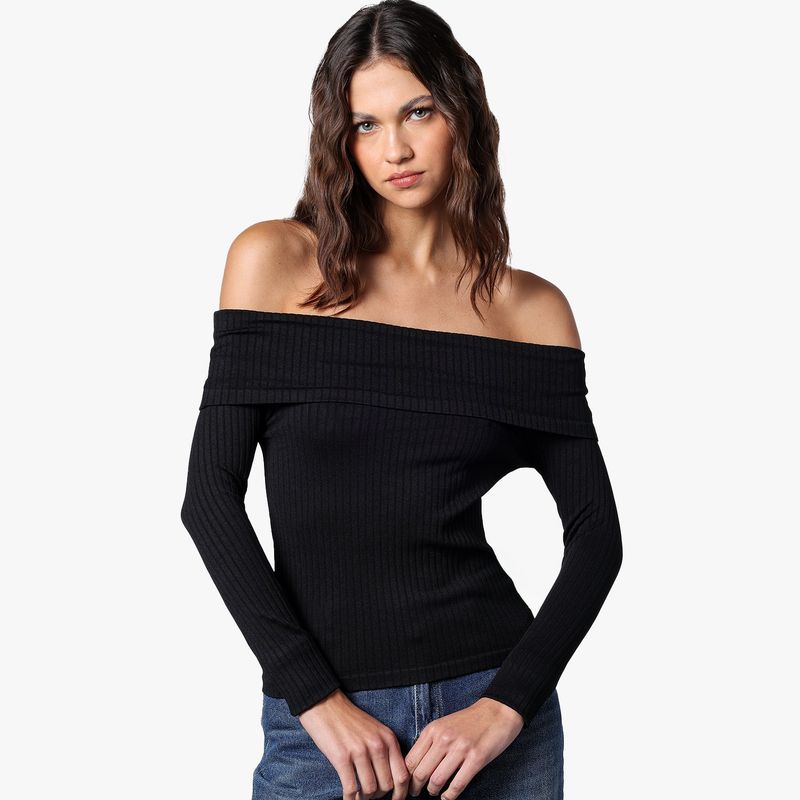 DENIMLAB - Blusa Mujer Manga larga Denimlab