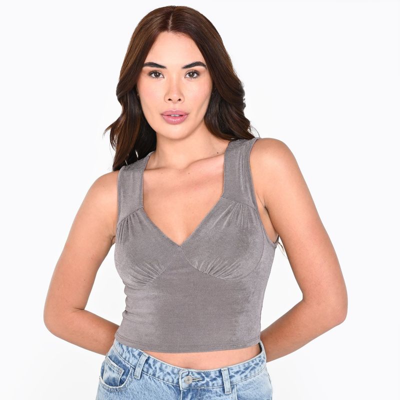 MOSSIMO - Top esqueleto Mujer Sin mangas Mossimo
