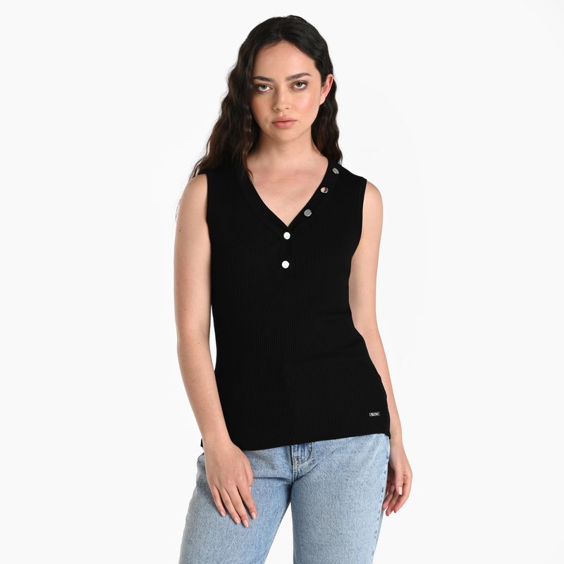 MOSSIMO - Blusa Mujer Tejido Sin mangas Mossimo