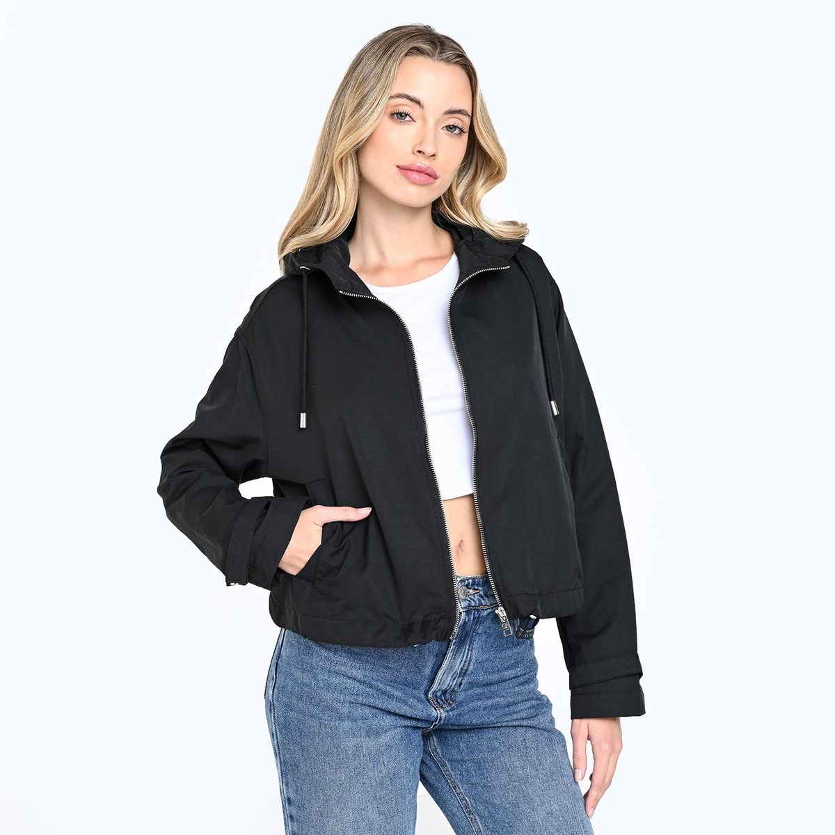 DOO AUSTRALIA - Cortaviento Mujer Crop de Algodón Doo Australia