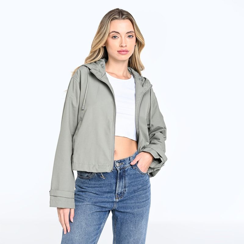 DOO AUSTRALIA - Cortaviento Mujer Crop de Algodón Doo Australia