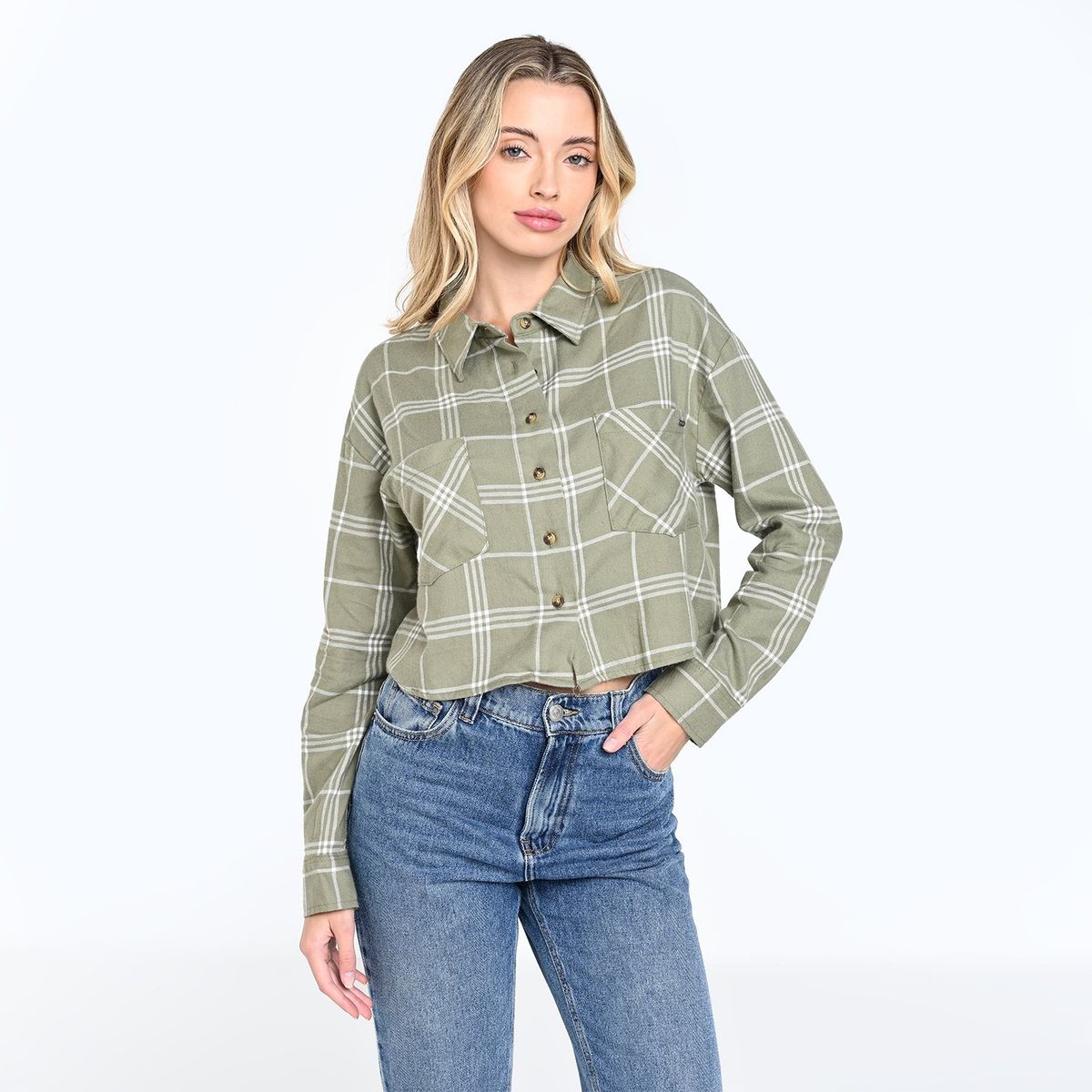 DOO AUSTRALIA - Camisa leñadoras Mujer Manga larga de Algodón Doo Australia