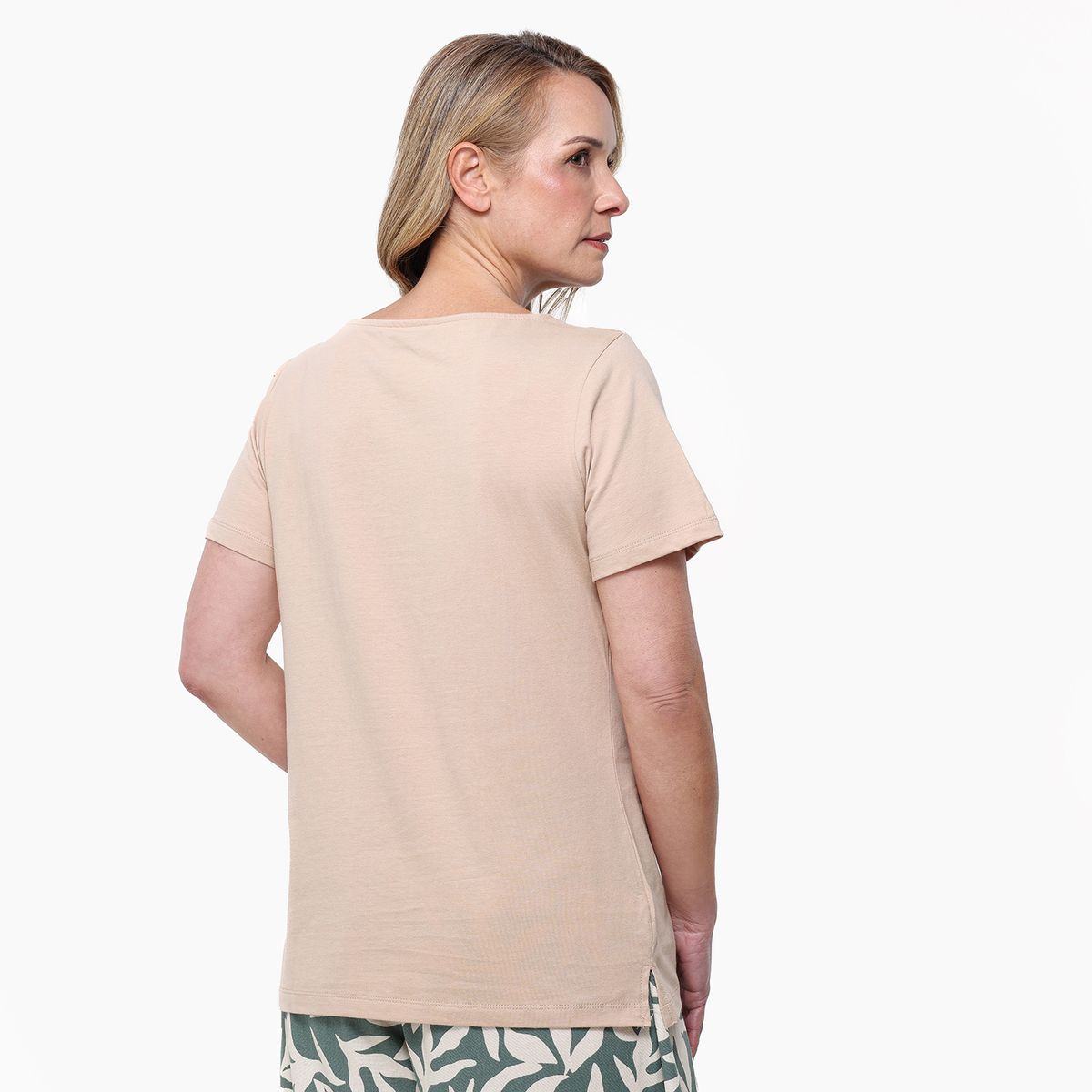 SOUTHLAND - Blusa Mujer con Taches Manga corta de Algodón Southland