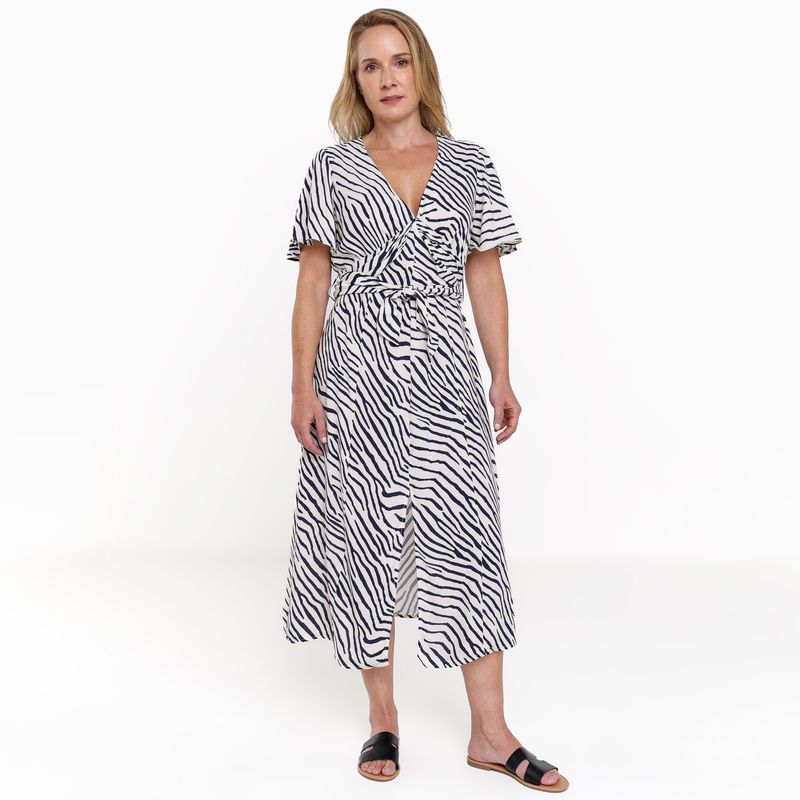 SOUTHLAND - Vestido Mujer Medio con Estampado Southland