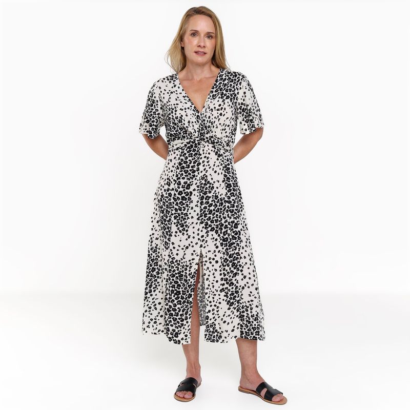 SOUTHLAND - Vestido Mujer Medio con Estampado Southland