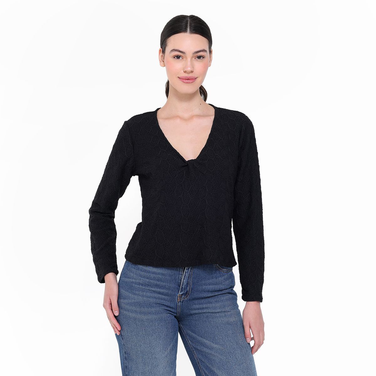 UNIVERSITY CLUB - Blusa Mujer Manga larga University Club