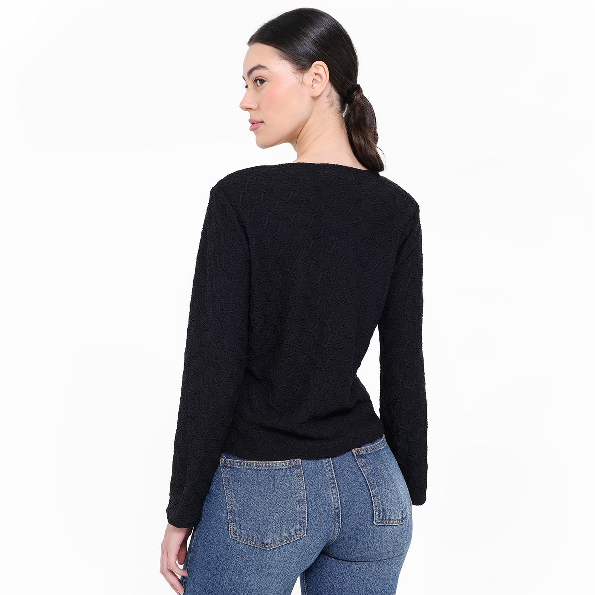 UNIVERSITY CLUB - Blusa Mujer Manga larga University Club