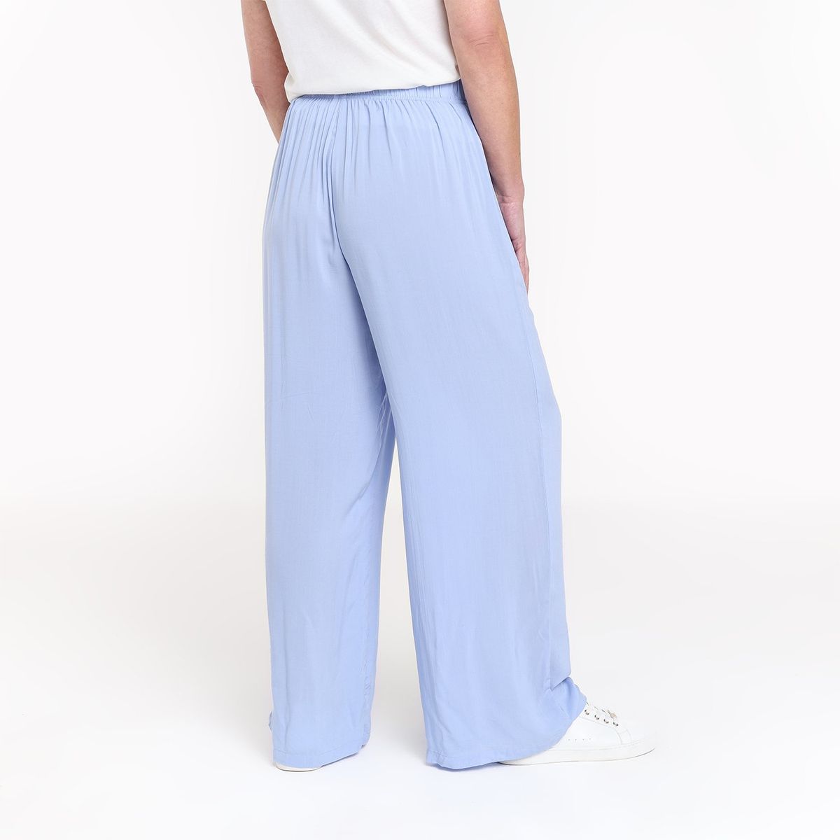 NEWPORT - Pantalón Palazzo Mujer Tiro alto Newport