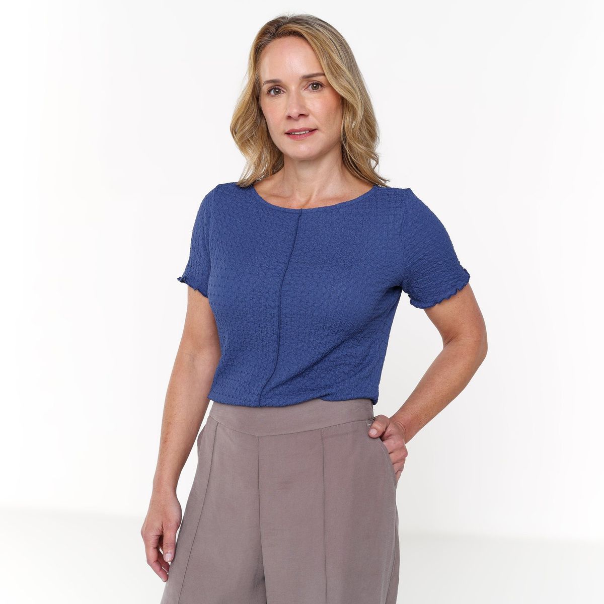 NEWPORT - Blusa Mujer Manga corta Newport Regular fit