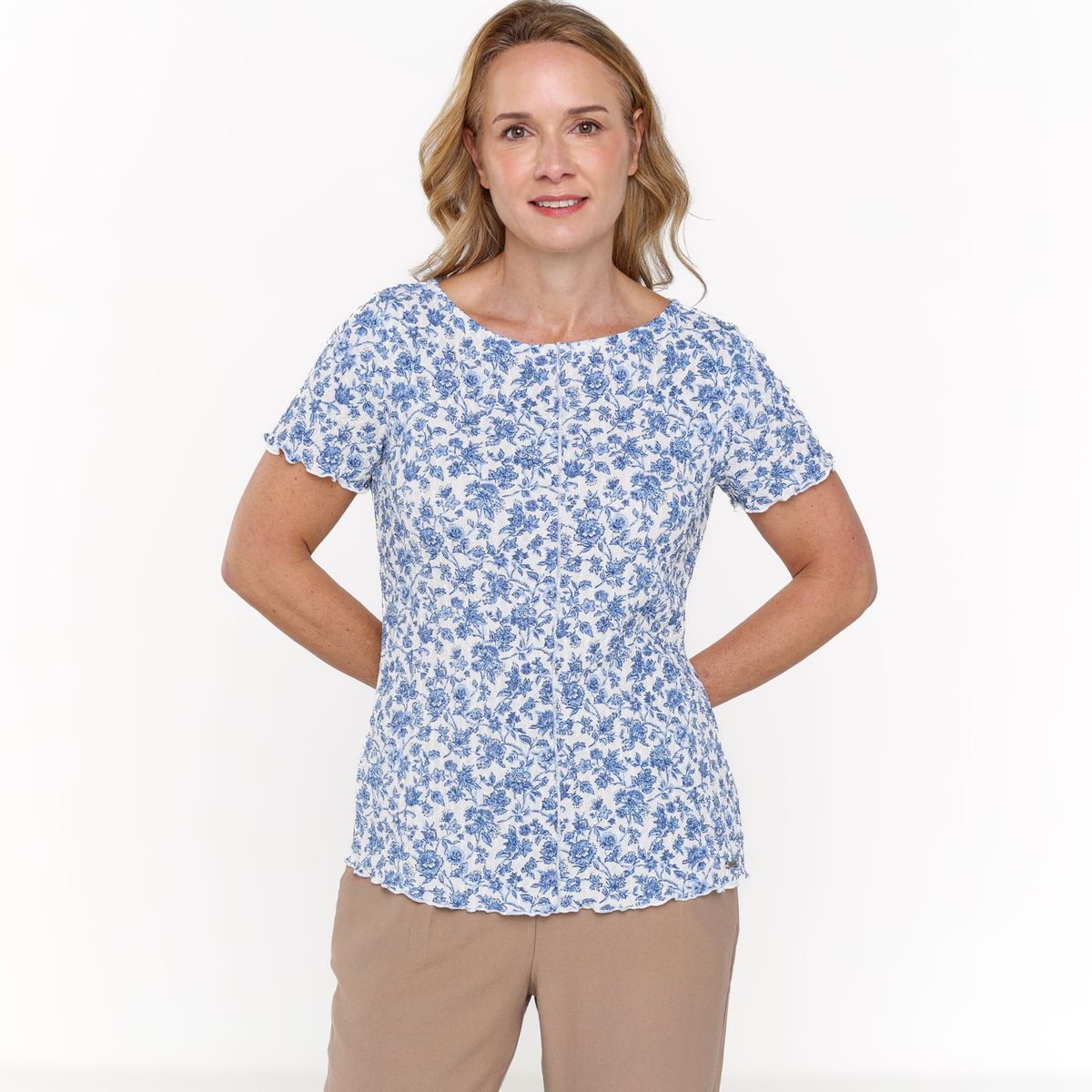 NEWPORT - Blusa Mujer Manga corta Newport Regular fit