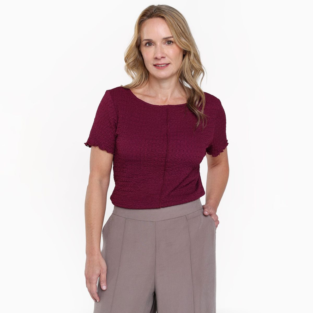 NEWPORT - Blusa Mujer Manga corta Newport Regular fit