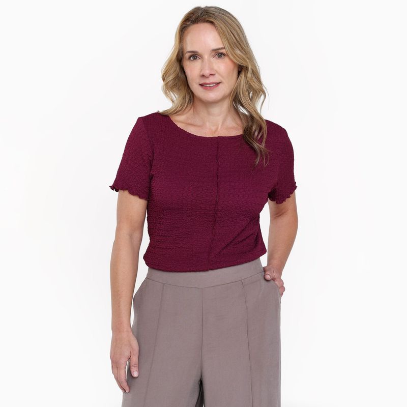 NEWPORT - Blusa Mujer Manga corta Newport